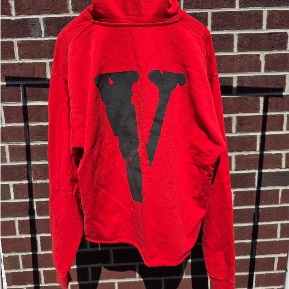 VLONE Red Friends Hoodie (worn by Juice WRLD)